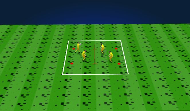 Fútbol Ejercicio del Plan de Sesiones (Color): Warm Up