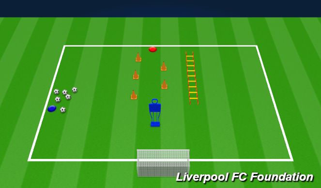 Football/Soccer Session Plan Drill (Colour): Screen 3