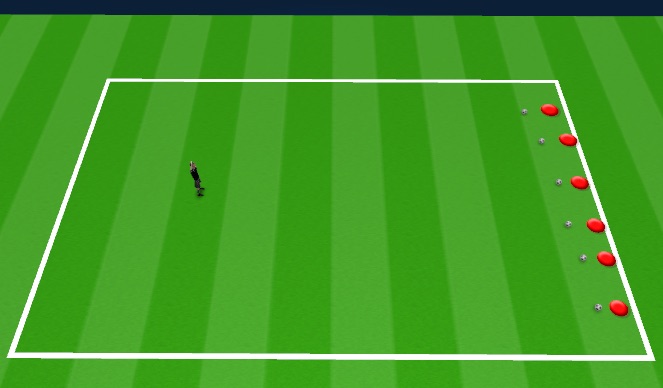 Football/Soccer Session Plan Drill (Colour): Warmup