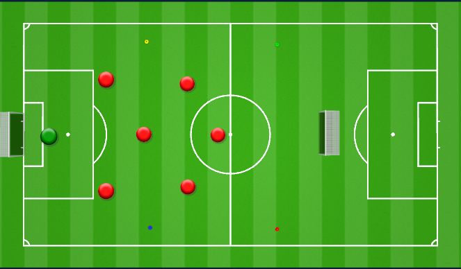 Football/Soccer Session Plan Drill (Colour): Screen 1