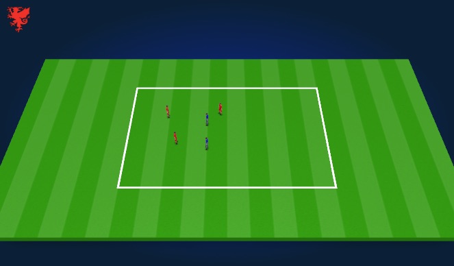 Football/Soccer Session Plan Drill (Colour): Screen 10