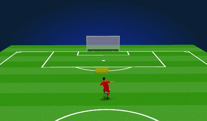 Football/Soccer Session Plan Drill (Colour): Demo drill