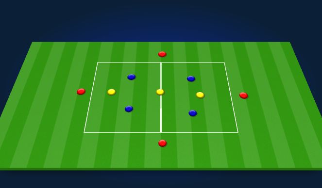 Football/Soccer Session Plan Drill (Colour): Screen 1