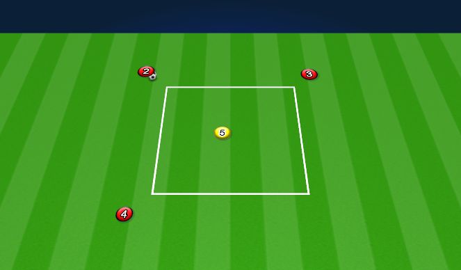 Football/Soccer Session Plan Drill (Colour): Animation 1