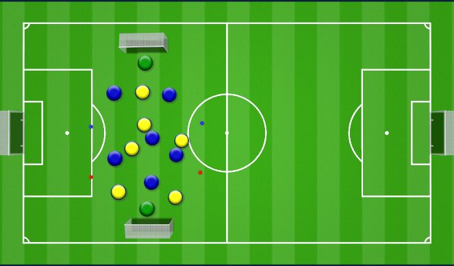 Football/Soccer Session Plan Drill (Colour): Screen 1
