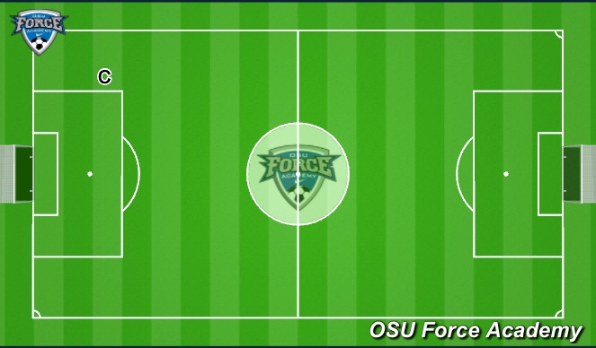 Football/Soccer Session Plan Drill (Colour): Fitness 