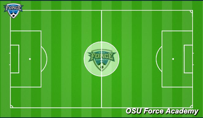 Football/Soccer Session Plan Drill (Colour): Prevention exercise - off the field