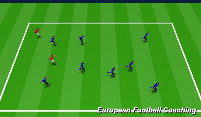 Football/Soccer Session Plan Drill (Colour): Screen 1