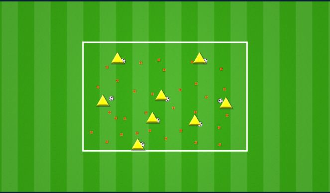 Football/Soccer Session Plan Drill (Colour): FNDING NEMO