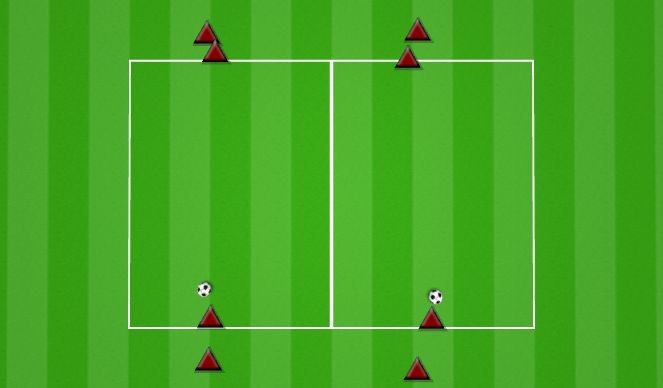Football/Soccer Session Plan Drill (Colour): GERMAN PASSING