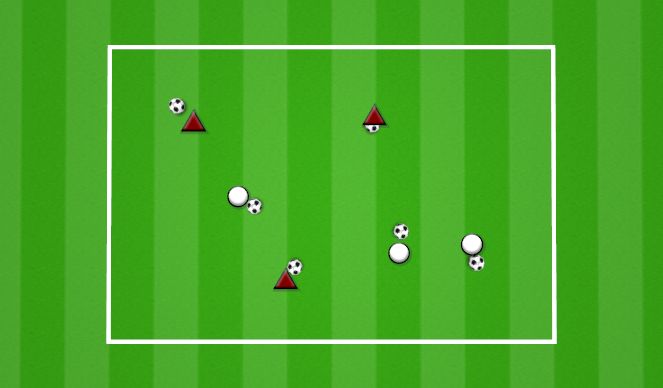 Football/Soccer Session Plan Drill (Colour): TEAM VS TEAM