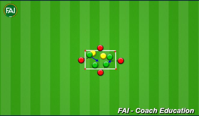 Football/Soccer Session Plan Drill (Colour): Screen 1