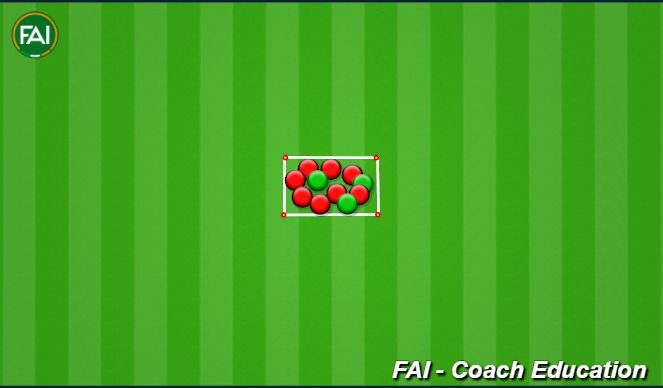 Football/Soccer Session Plan Drill (Colour): Screen 1