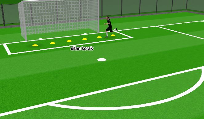 Football/Soccer Session Plan Drill (Colour): Screen 1