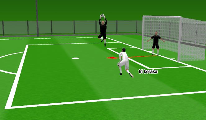 Football/Soccer Session Plan Drill (Colour): Screen 3