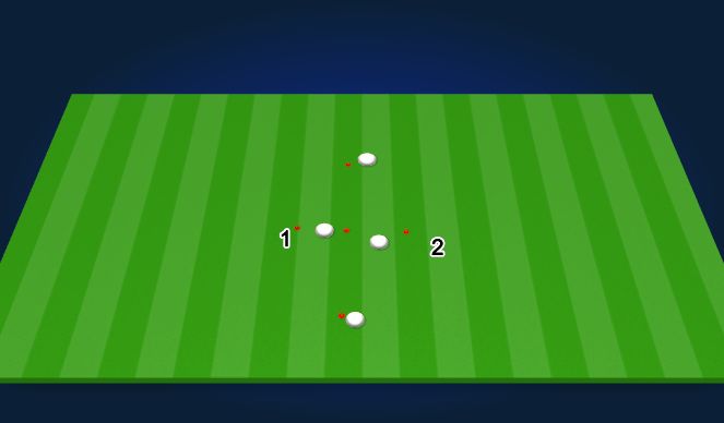 Football/Soccer Session Plan Drill (Colour): warm up