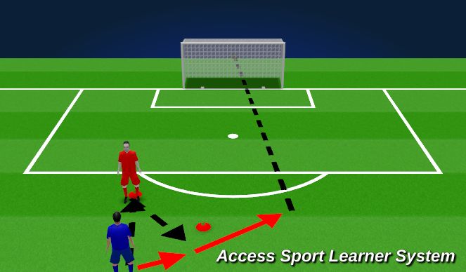 Football/Soccer Session Plan Drill (Colour): SBP 2
