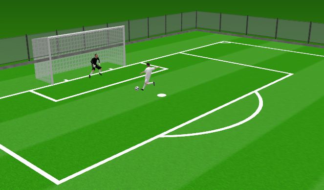 Football/Soccer Session Plan Drill (Colour): 1