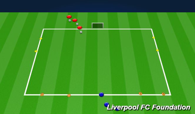 Football/Soccer Session Plan Drill (Colour): Screen 1