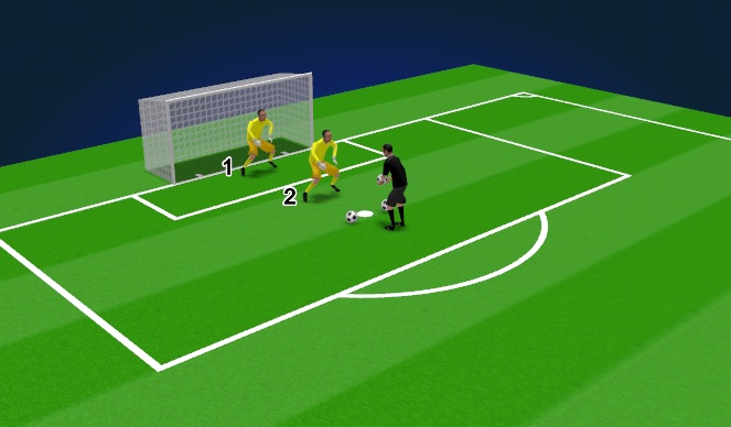 Football/Soccer Session Plan Drill (Colour): Technical Activation