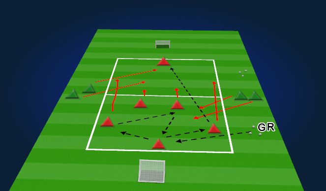 Football/Soccer Session Plan Drill (Colour): Screen 1