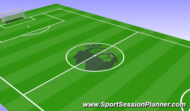 Football/Soccer Session Plan Drill (Colour): Screen 3