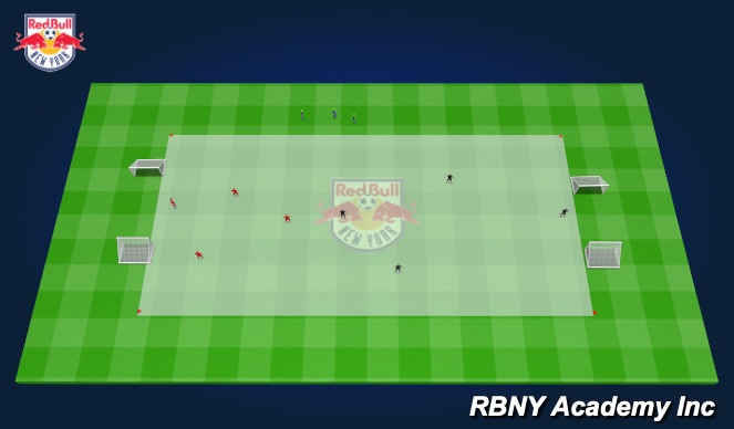 Football/Soccer Session Plan Drill (Colour): Match