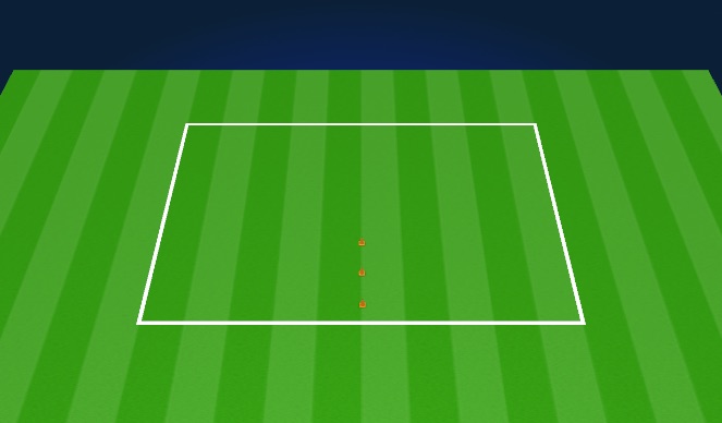 Football/Soccer Session Plan Drill (Colour): Tall Cones 