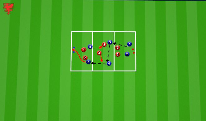 Football/Soccer Session Plan Drill (Colour): General Practice