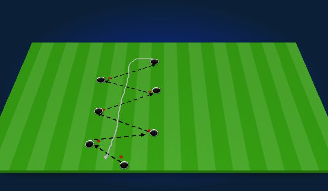 Football/Soccer Session Plan Drill (Colour): Screen 1