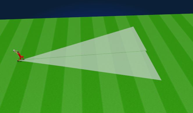 Football/Soccer Session Plan Drill (Colour): foam javelin