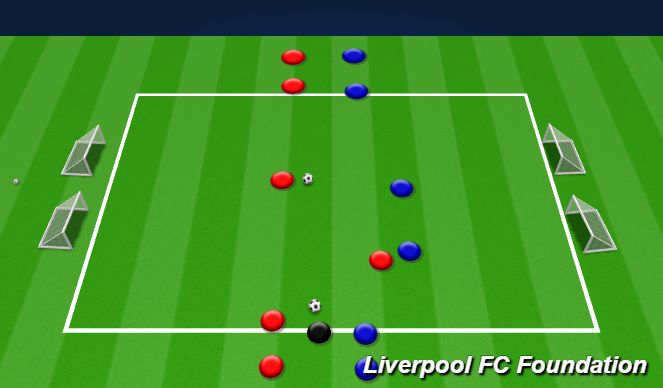 Football/Soccer Session Plan Drill (Colour): Screen 1