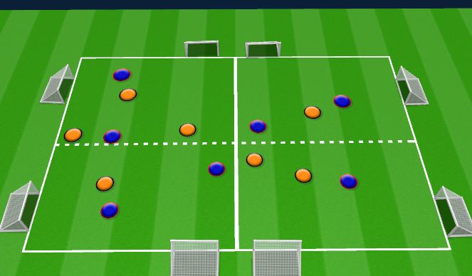 Football/Soccer Session Plan Drill (Colour): GENERAL