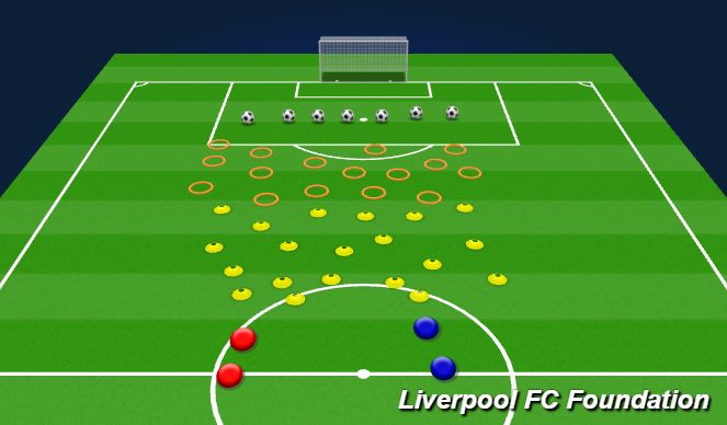 Football/Soccer Session Plan Drill (Colour): Screen 1