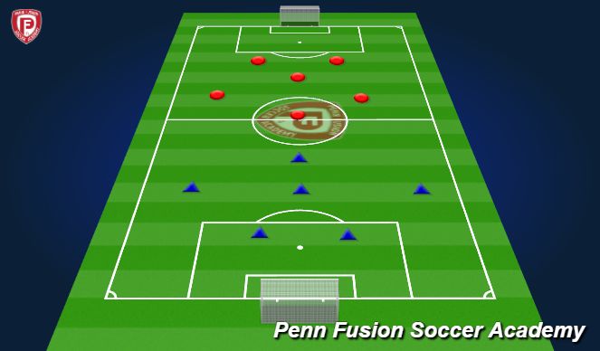 Football/Soccer Session Plan Drill (Colour): Game Phase