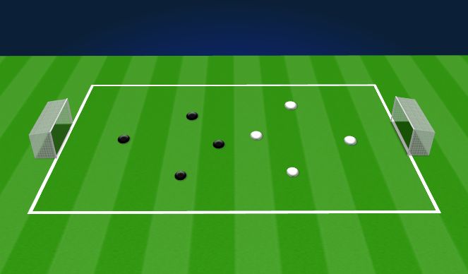 Football/Soccer Session Plan Drill (Colour): Game