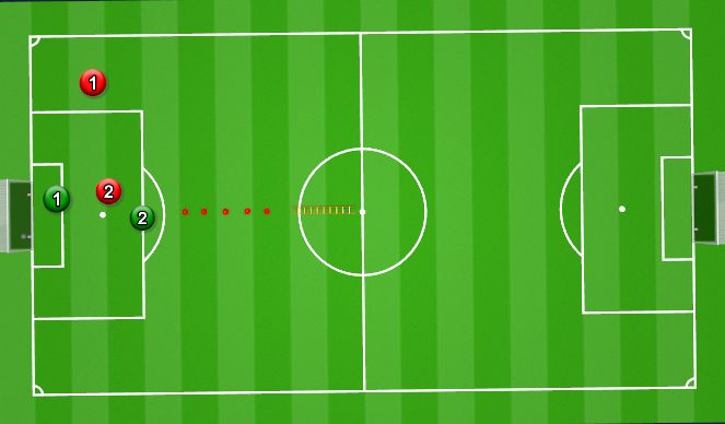 Football/Soccer Session Plan Drill (Colour): Animation 1
