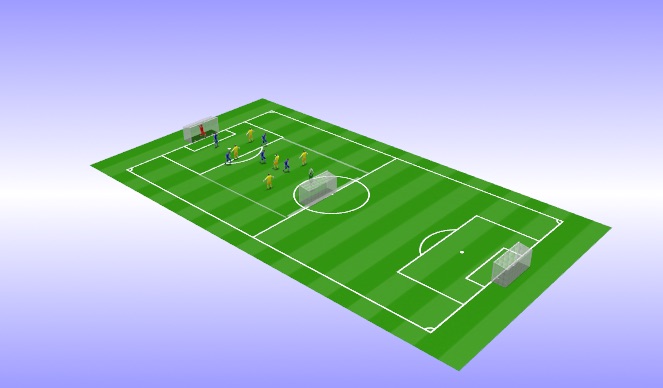 Football/Soccer Session Plan Drill (Colour): Final Game