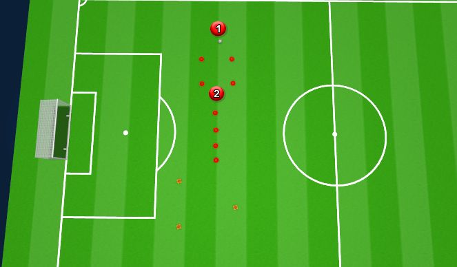 Football/Soccer Session Plan Drill (Colour): Animation 1