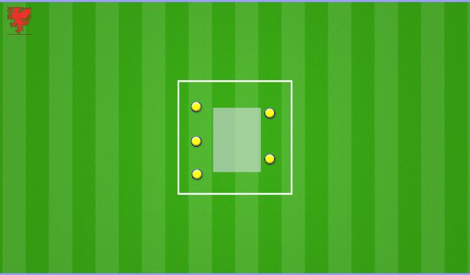 Football/Soccer Session Plan Drill (Colour): Ball Mastery