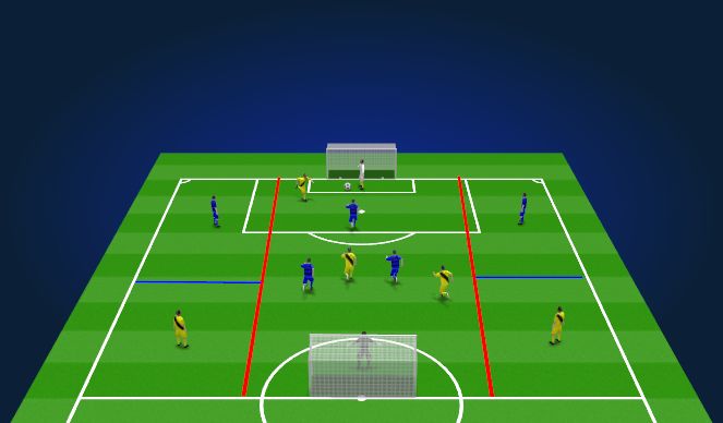 Football/Soccer Session Plan Drill (Colour): EJERCICIO 1