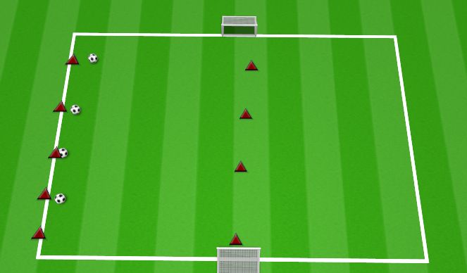 Football/Soccer Session Plan Drill (Colour): SHARKS AND MINNOWS