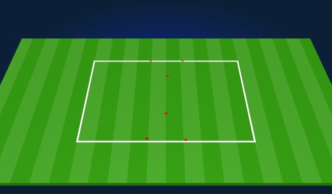 Football/Soccer Session Plan Drill (Colour): Warm Up 