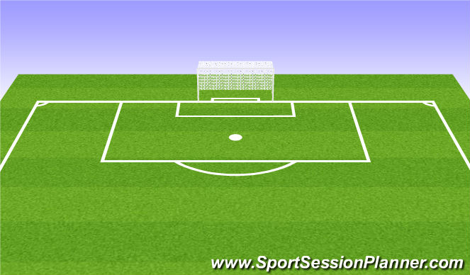 Football/Soccer Session Plan Drill (Colour): 8v8 Game