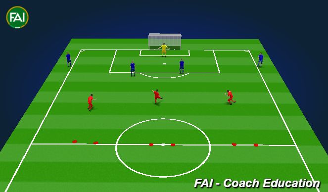 Football/Soccer Session Plan Drill (Colour): Screen 1