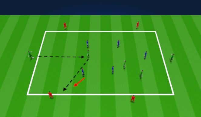 Football/Soccer Session Plan Drill (Colour): Skilll Practice