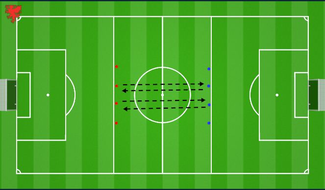 Football/Soccer Session Plan Drill (Colour): Screen 1 
