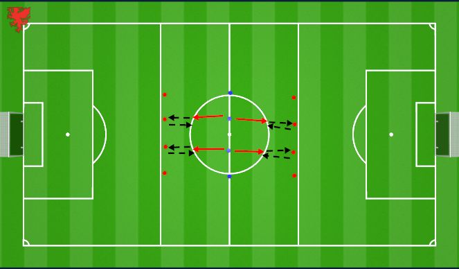 Football/Soccer Session Plan Drill (Colour): Screen 2 