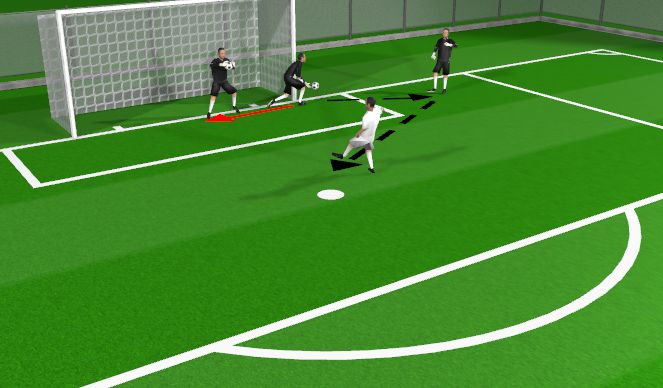 Football/Soccer Session Plan Drill (Colour): Screen 2