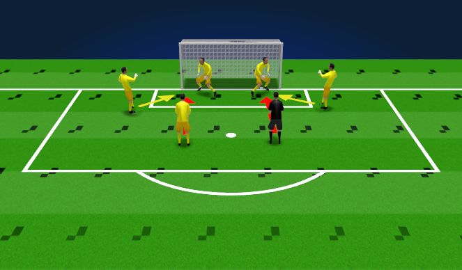 Football/Soccer Session Plan Drill (Colour): Technical Activation